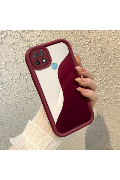CASEVIBE Oppo A15/A15S Uyumlu Şık ve sade renkli tasarım, yüksek kaliteli sil...
