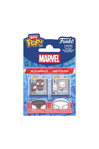 Funko Μπιτι Ποπ! Μάρβελ Σπάιντερ-Μαν Μάιλς Μοράλες & Γκοστ Σπάιντερ Πακέτο 2 ...