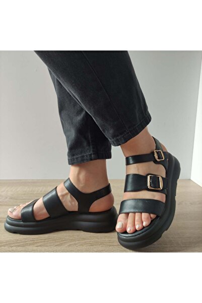 FORMAZIONE Σανδάλια ΓΥΝΑΙΚΕΙΑ CASUAL 5022-2 ΜΑΥΡΑ - 38, Μαύρο