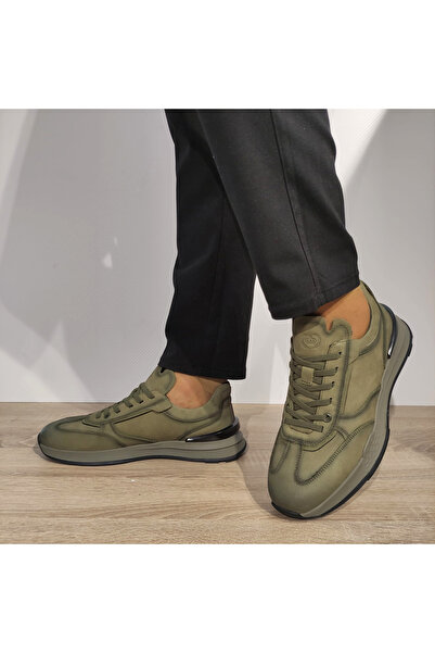 FRANCO GERARDO Ανδρικά αθλητικά παπούτσια 8606 OLIVE - 41, Λαδί