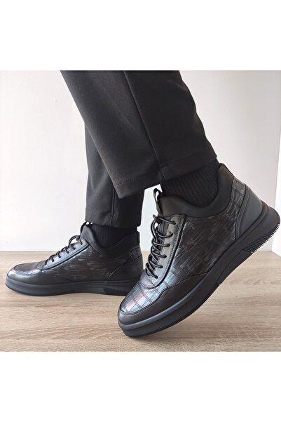 FRANCO GERARDO Ανδρικά casual μποτάκια CH669-28 ΜΑΥΡΟ + ΓΚΡΙ - 39, Μαύρο + Γκρι