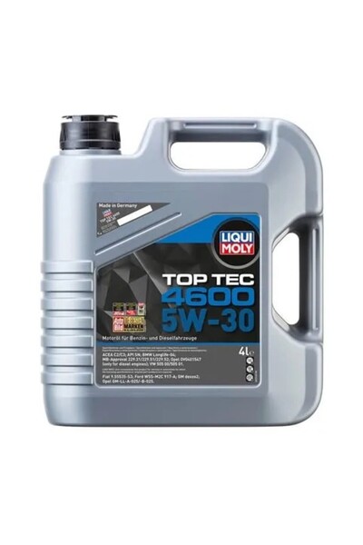 Liqui Moly 5W30 Motor Yağı Tam Sentetik TOP TEC 4600 4 Litre (3763)