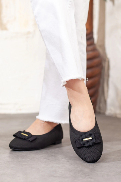 Adım Adım Γυναικεία Πλεκτά Υφασμάτινα Μπαλαρίνες