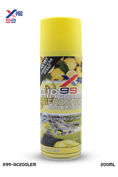 XPRO معطر هواء X99-AC200LEM للسيارة بالكامل، مزيل الروائح برائحة الليمون، 200...