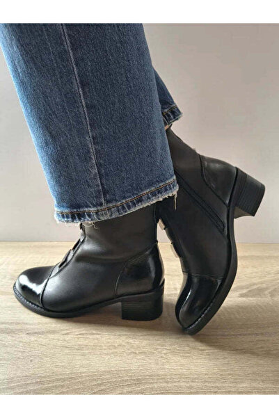 PASS ELEGANT WOMEN'S BOOTS 870031A 01-N BLACK - Black, 40