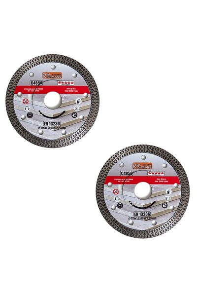 richmann exclusive Set 2 discuri diamantate turbo subtire, placi ceramice, ta...