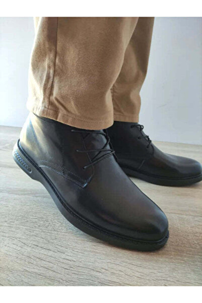 GORETTI Ανδρικά casual μποτάκια B111-29205 ΜΑΥΡΟ - Μαύρο, 44