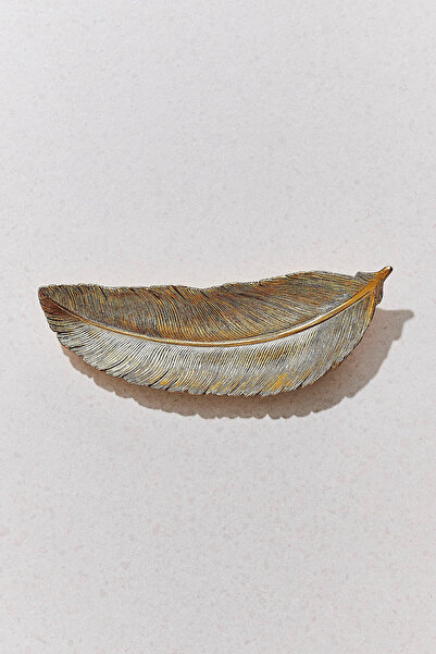 Paşabahçe Feather Resin Dekoratif Tabak