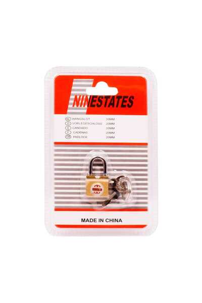 Nine States قفل باد لوك 20 ملم
