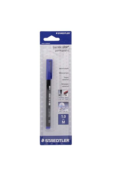 Staedtler قلم تحديد دائم لوموكولور MST317-3BKDA أزرق