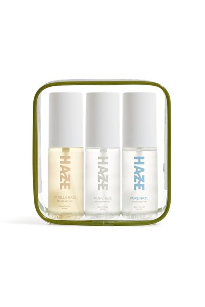Haze رذاذ ترولي تريو للشعر والجسم
