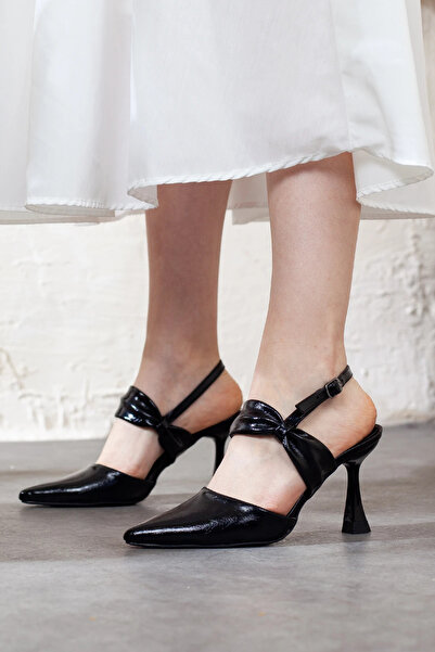 Adım Adım Γυναικεία παπούτσια με τακούνι και ιμάντα στην πλάτη