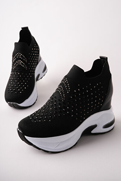 Madam Tarz DNR-426 Κρυφό Τακούνι Πλεκτό Στράς Αθλητικό