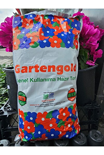 Gartengold torf+cocopeat 5 litre genel kullanım torfu