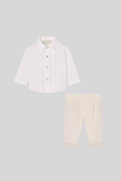 Paz Rodriguez Newborn White Trouser Suit