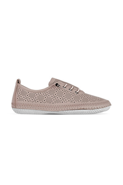 Lal Shoes & Bags Pantofi casual de damă Vineg din piele naturală, cu șireturi...