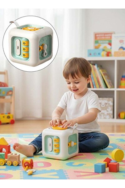 Berma Baby مكعبات أنشطة للأطفال، ألعاب مونتيسوري لتنمية المهارات الحركية الدق...