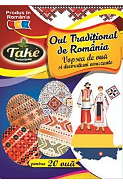 TAKE Vopsea pentru ouă și decorațiuni (Ou tradițional)