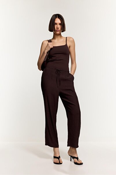 LEFTIES Dokulu jogger pantolon