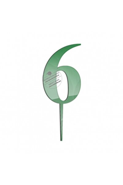 Decoratiuni Dulci Διακοσμητικό στολίδι από πλεξιγκλάς, κλασική γραμματοσειρά ...