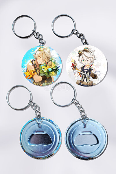 ZipZap Μπρελόκ διακοσμητικό τσάντας Bennett Genshin Impact (2 ΤΕΜ)