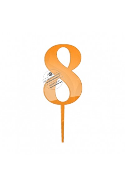 Decoratiuni Dulci Διακοσμητικό πλεξιγκλάς με αριθμούς, κλασική γραμματοσειρά ...