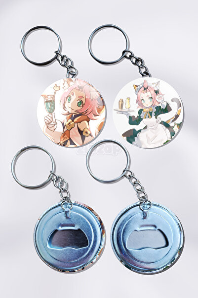 ZipZap Διακοσμητικό Μπρελόκ Τσάντας Diona Genshin Impact (2 ΤΕΜΑΧΙΑ)