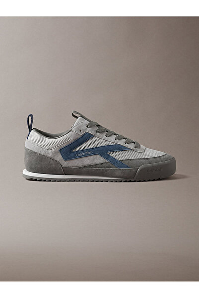 Calvin Klein Erkek Low Pro Runner Mix Deri Spor Ayakkabı