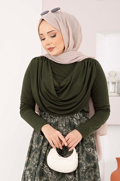 EBRUTESETTÜR Degaje Dökümlü Sandy Body Haki
