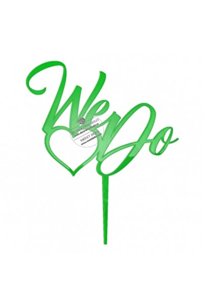Decoratiuni Dulci Διακοσμητικό πλεξιγκλάς WE DO - Πράσινο