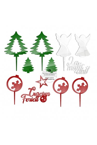 Decoratiuni Dulci Διακοσμητικά κορυφές τούρτας, μοντέλο Κράτσουν