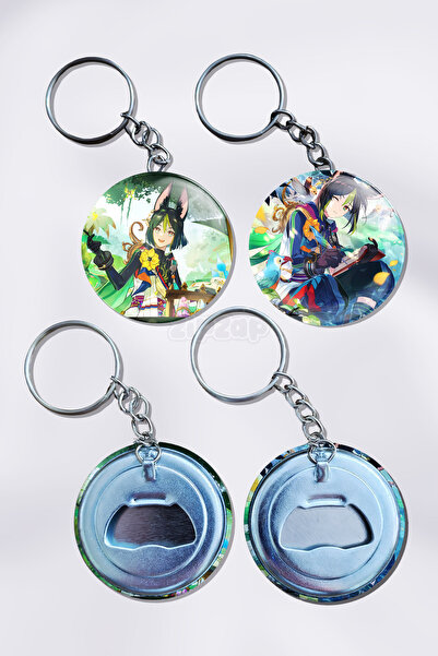 ZipZap Tighnari Genshin Impact Διακοσμητικό Μπρελόκ για Τσάντα (2 ΤΕΜ)