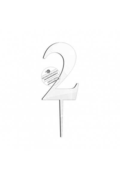 Decoratiuni Dulci Επικάλυψη από πλεξιγκλάς, κλασική γραμματοσειρά - Λευκό, Κί...