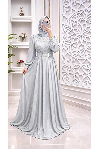 mihratesettür Hijab glitter βραδινό φόρεμα