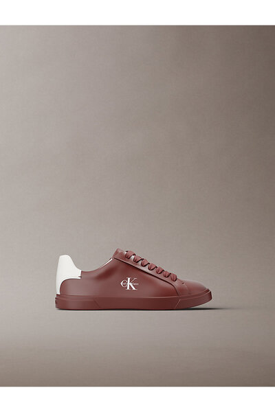 Calvin Klein Kadın Low Prof Cupsole Deri Sneaker