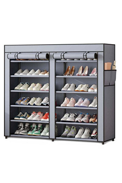 Promagg Πτυσσόμενη Παπουτσοθήκη με 10 Ράφια για Αποτελεσματική Οργάνωση