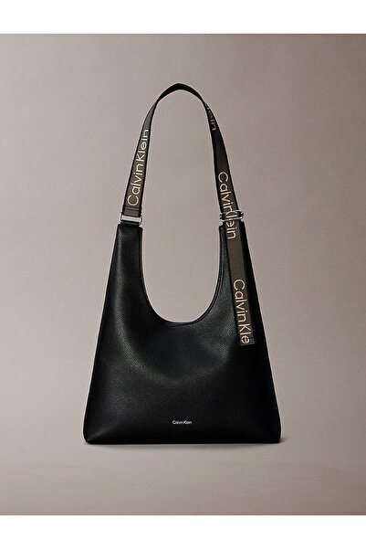 Calvin Klein Kadın Webbing Strap Large Hobo Omuz Çantası