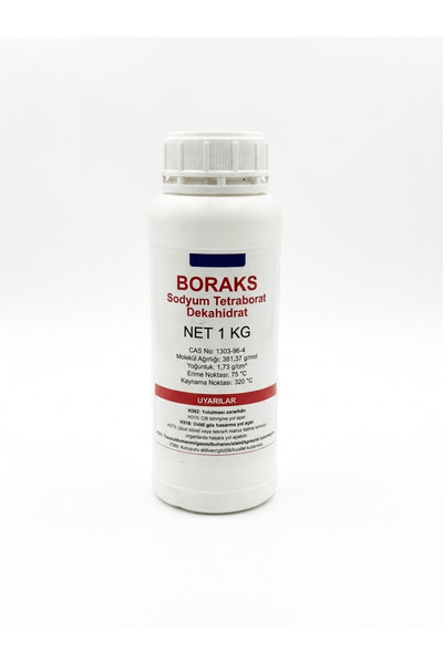 kıtakimya Boraks (Sodyum Tetraborat Dekahidrat)