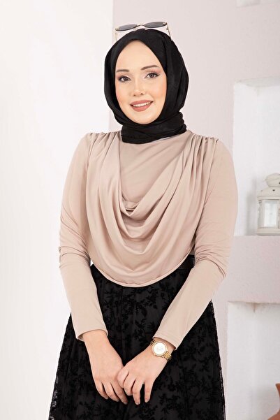 EBRUTESETTÜR Degaje Dökümlü Sandy Body Vizon