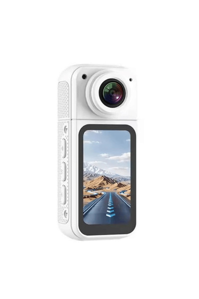 Universal S70 Giyilebilir Mini Kamera, 2.7K Video Kayıt Destekli, 180° Ayarla...