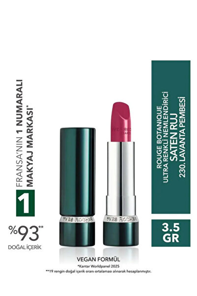 Yves Rocher New Satin Lipstick Intense Pigment Moisturizing Nude Brown Vegan ...