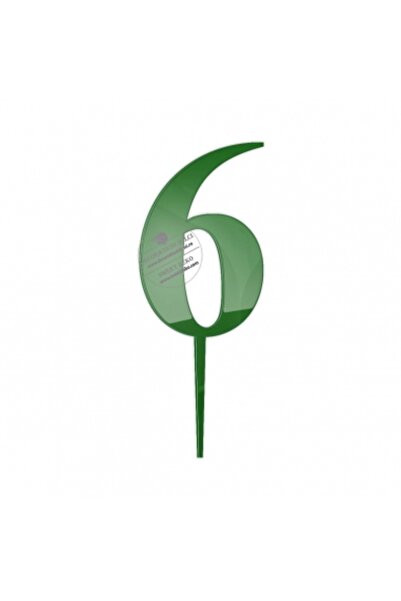 Decoratiuni Dulci Διακοσμητικό στολίδι από πλεξιγκλάς, κλασική γραμματοσειρά ...