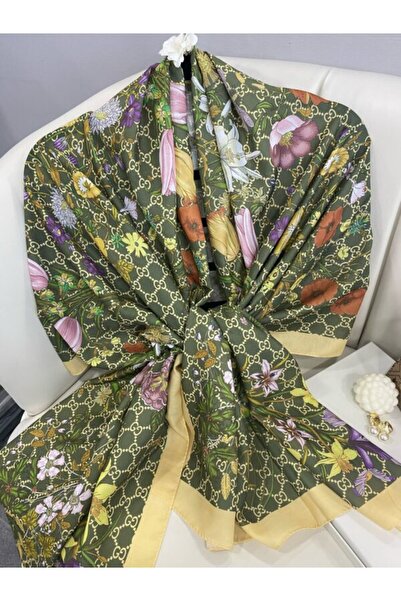 Oxygen Scarfs شال قطني ناعم بنقشة الزهور 65355
