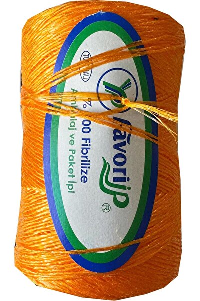 Favori İp 5000 Denye -0.8 Mm- Ambalaj ve Paket İpi Naylon Burgulu Örgü Çamaşı...