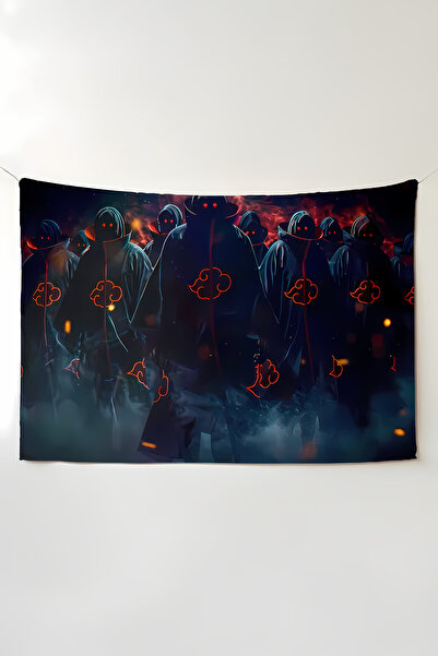 Charmbi Κάλυμμα τοίχου για το δωμάτιο των παιχνιδιών Naruto Akatsuki – Σχέδιο...