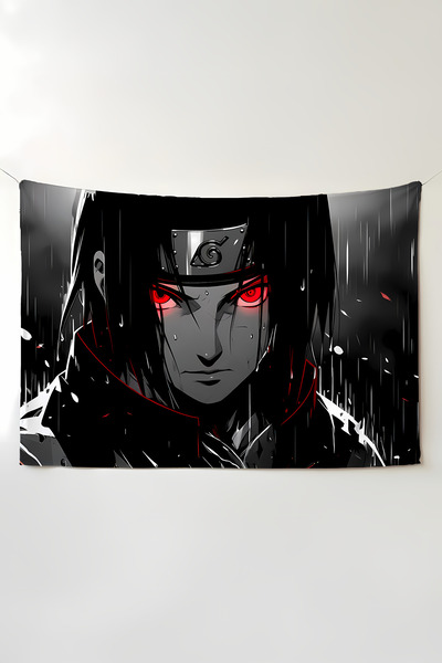 Charmbi Ταπετσαρία τοίχου με θέμα το Itachi Naruto – Ταπετσαρία μεγάλου μεγέθ...