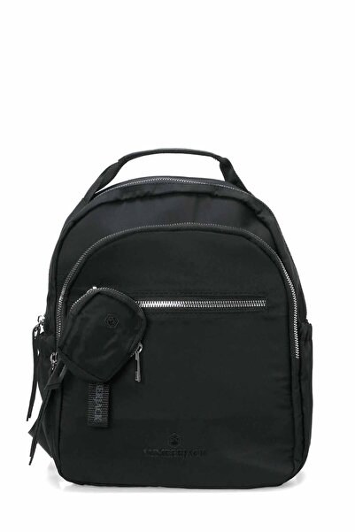 lumberjack Black Women's Backpack - Casual and Stylish Design