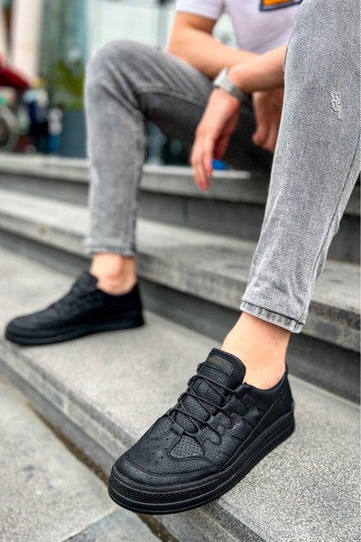 TEET Casual Sneaker Παπούτσια Μαύρη Σόλα TT040