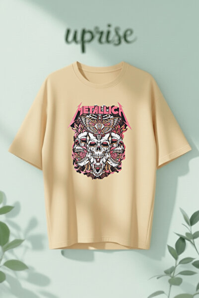 Vordevia Metallica Printed Cotton Oversize T-Shirt