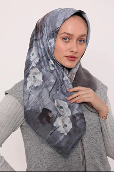 mismara Organic Cotton Scarf D2 Gray